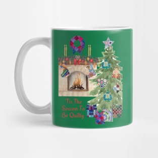 'Tis The Season To Be Quilty Mug